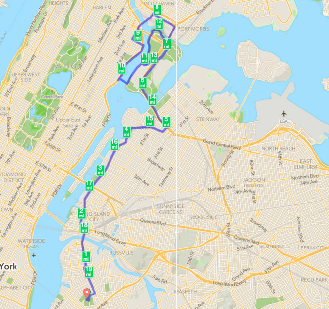 NYC 20 Mile Run 5