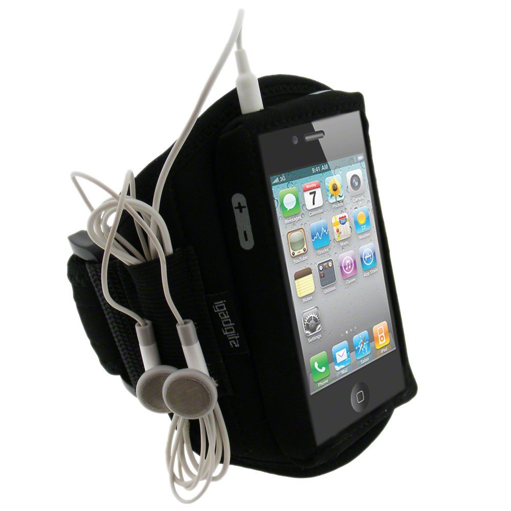 Nathan Running/Sports Arm Band for Ipod & Android Black 