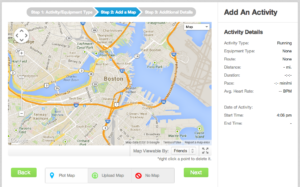 How to add a map to your GPX/TCX/FIT Files On The Runkeeper Website