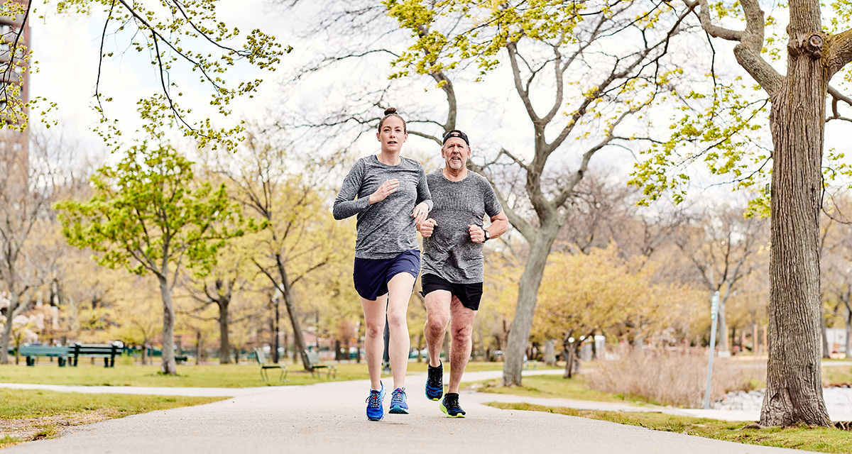 Joggers run at an energy-efficient pace, new data show